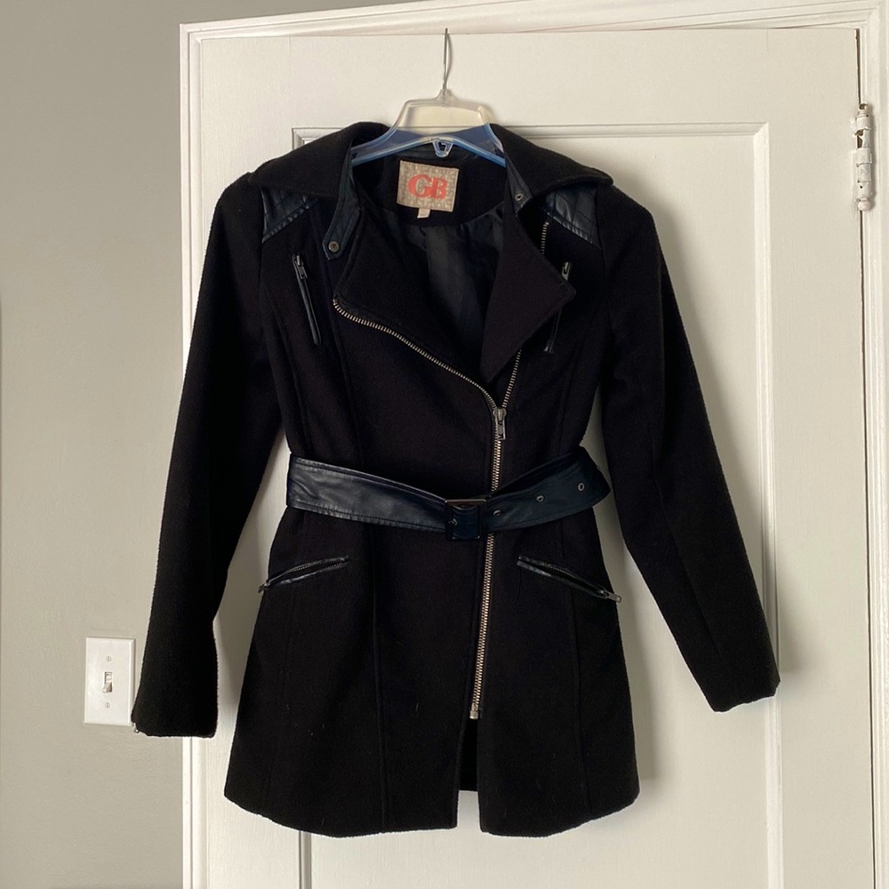 Gianni Bini GB coat size small- black.